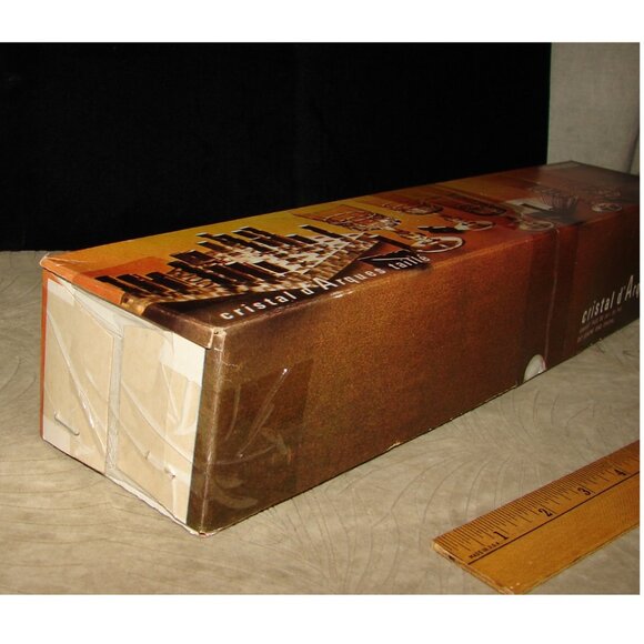 Vtg MIB Cordial Glass Set of 6, Durand Cristal D'Arques, Chambord, Liqueur Coupe - Picture 11 of 11